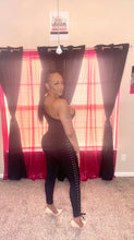 Load image into Gallery viewer, Lace Me Up Jumpsuit